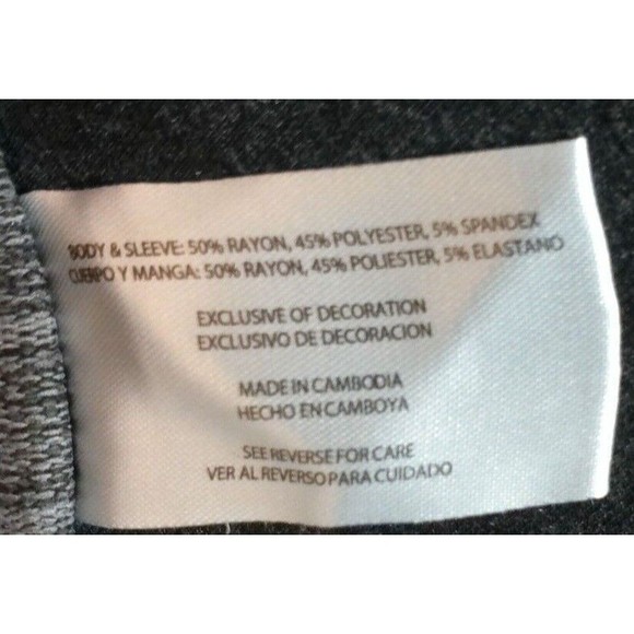 ORVIS Long Sleeve Raglan T-Shirt, Black/Gray, Men's, Size Medium - Picture 5 of 5